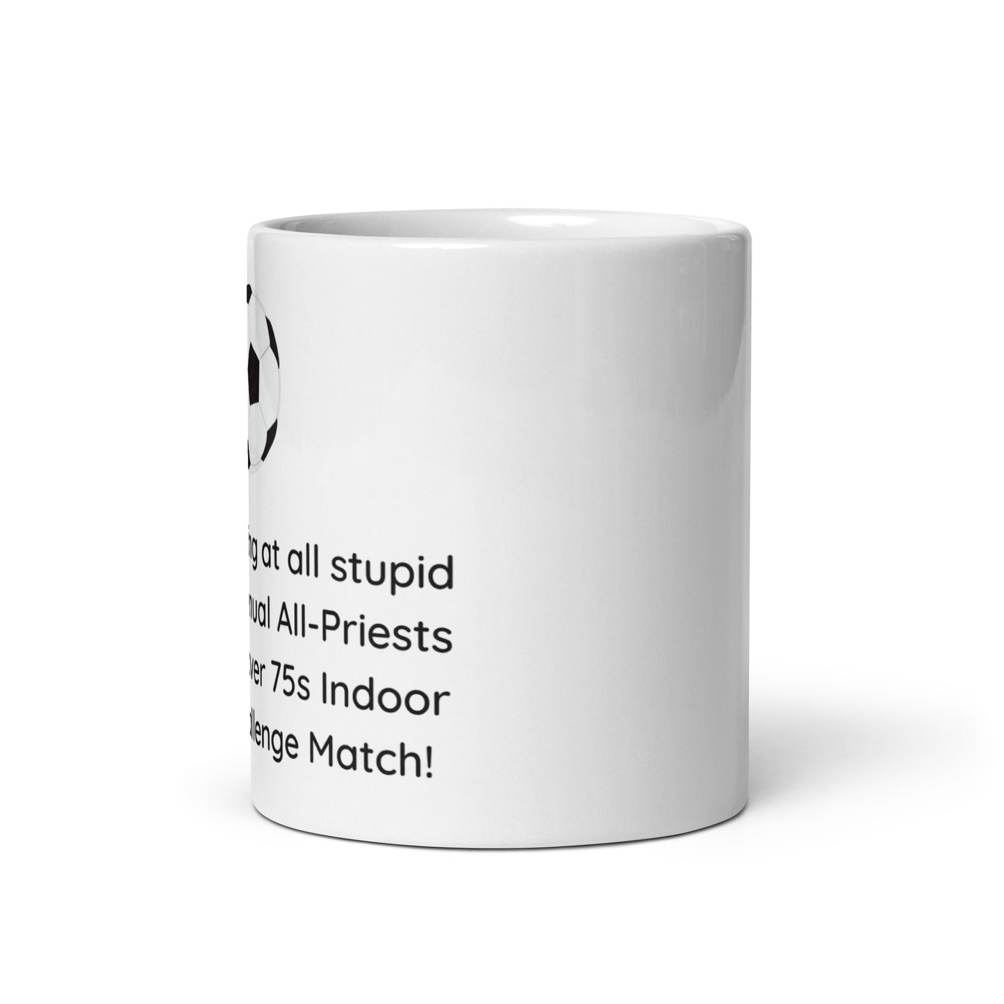 All-Priest Five-A-Side Football Mug: Ideal for Fans and Beverages!
