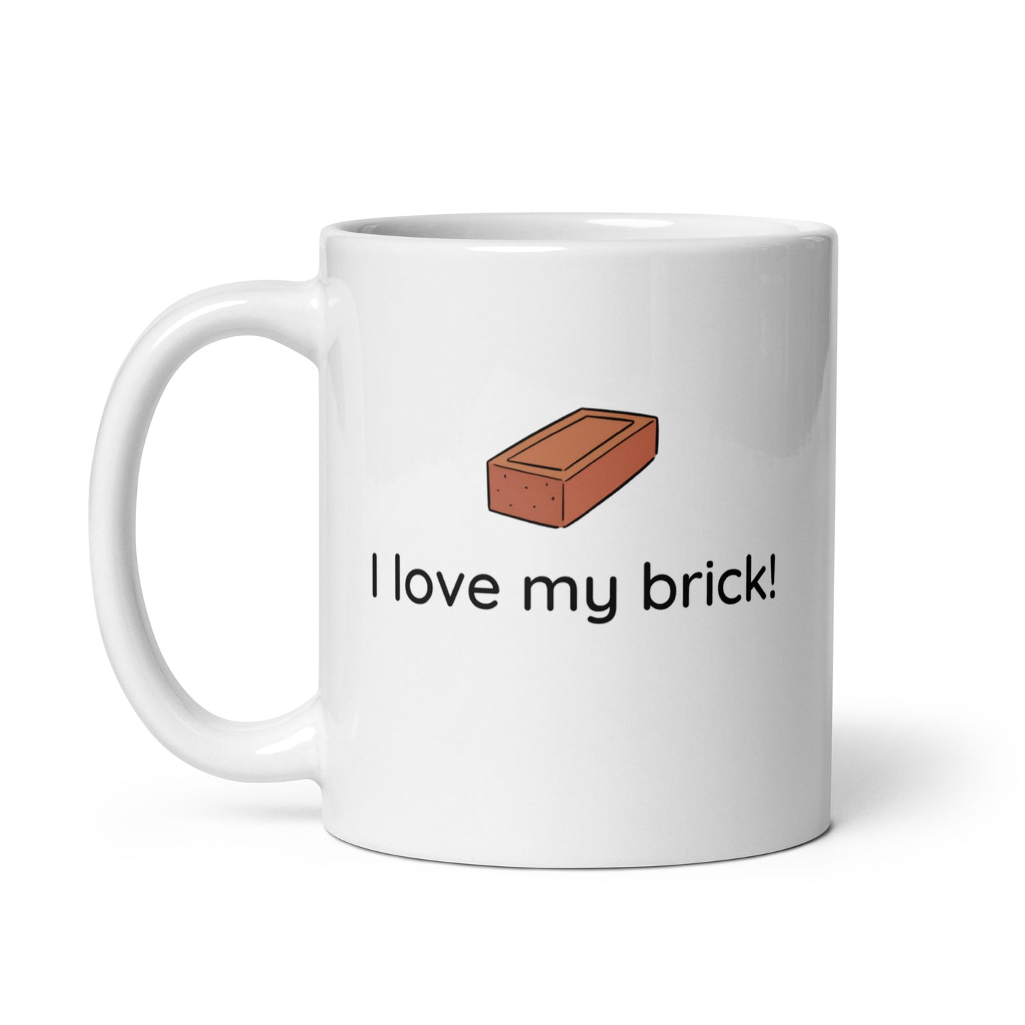 Jack Quote Mug: "I Love My Brick" - Ideal for Fans and Beverages!