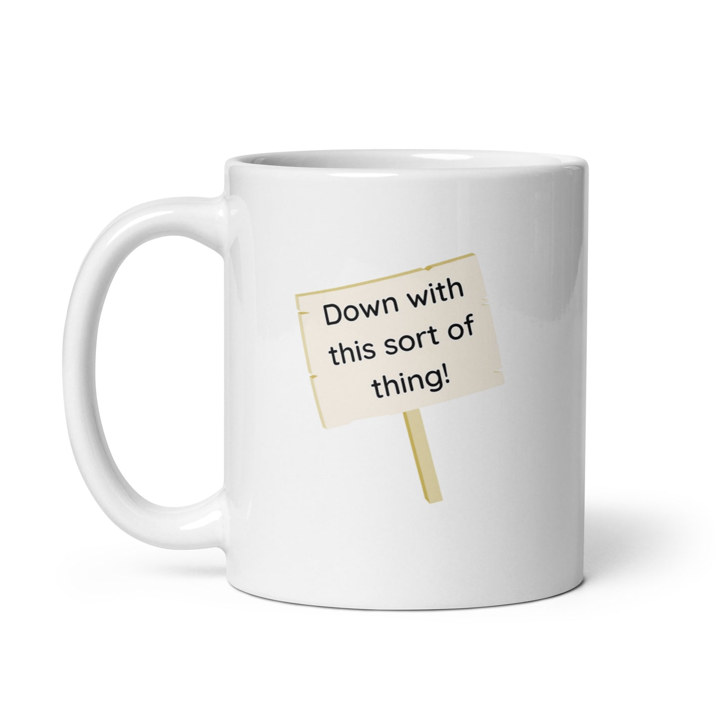 Down with this Sort of Thing Father Mug: Perfect for Fans and Beverages!