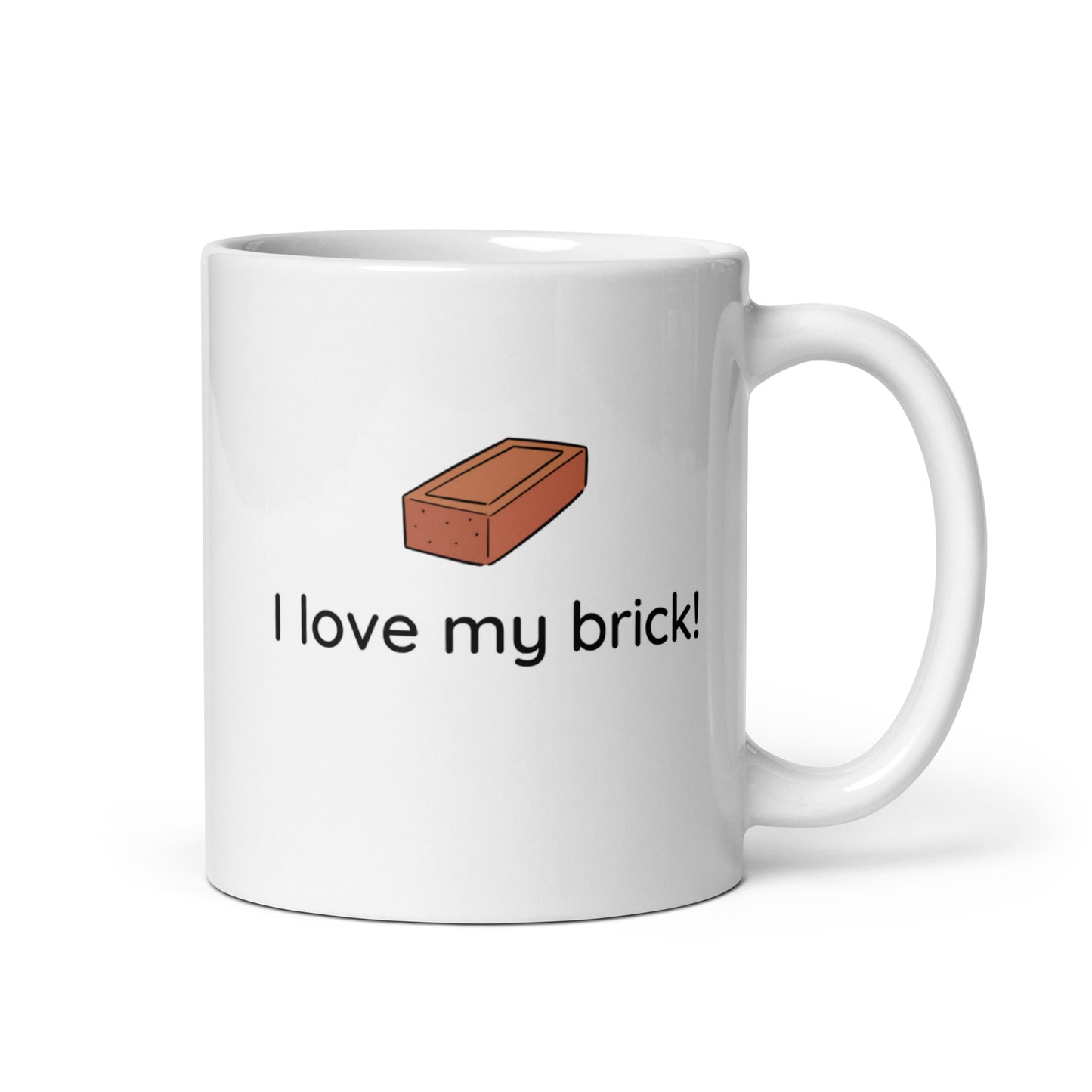 Jack Quote Mug: "I Love My Brick" - Ideal for Fans and Beverages!