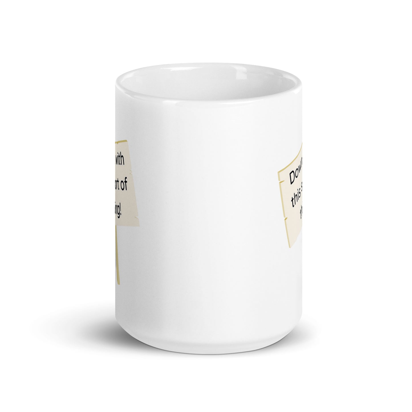 Down with this Sort of Thing Father Mug: Perfect for Fans and Beverages!