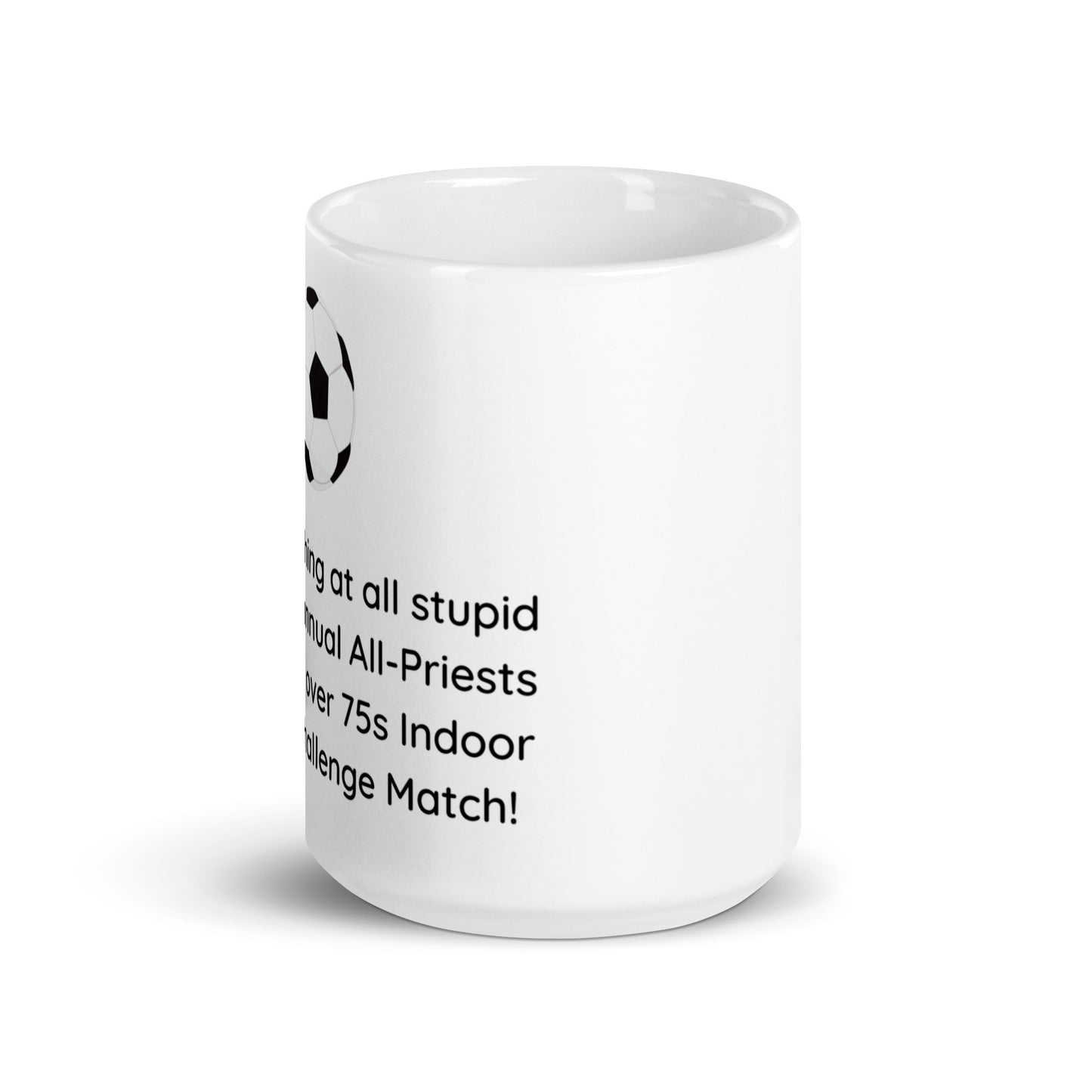 All-Priest Five-A-Side Football Mug: Ideal for Fans and Beverages!