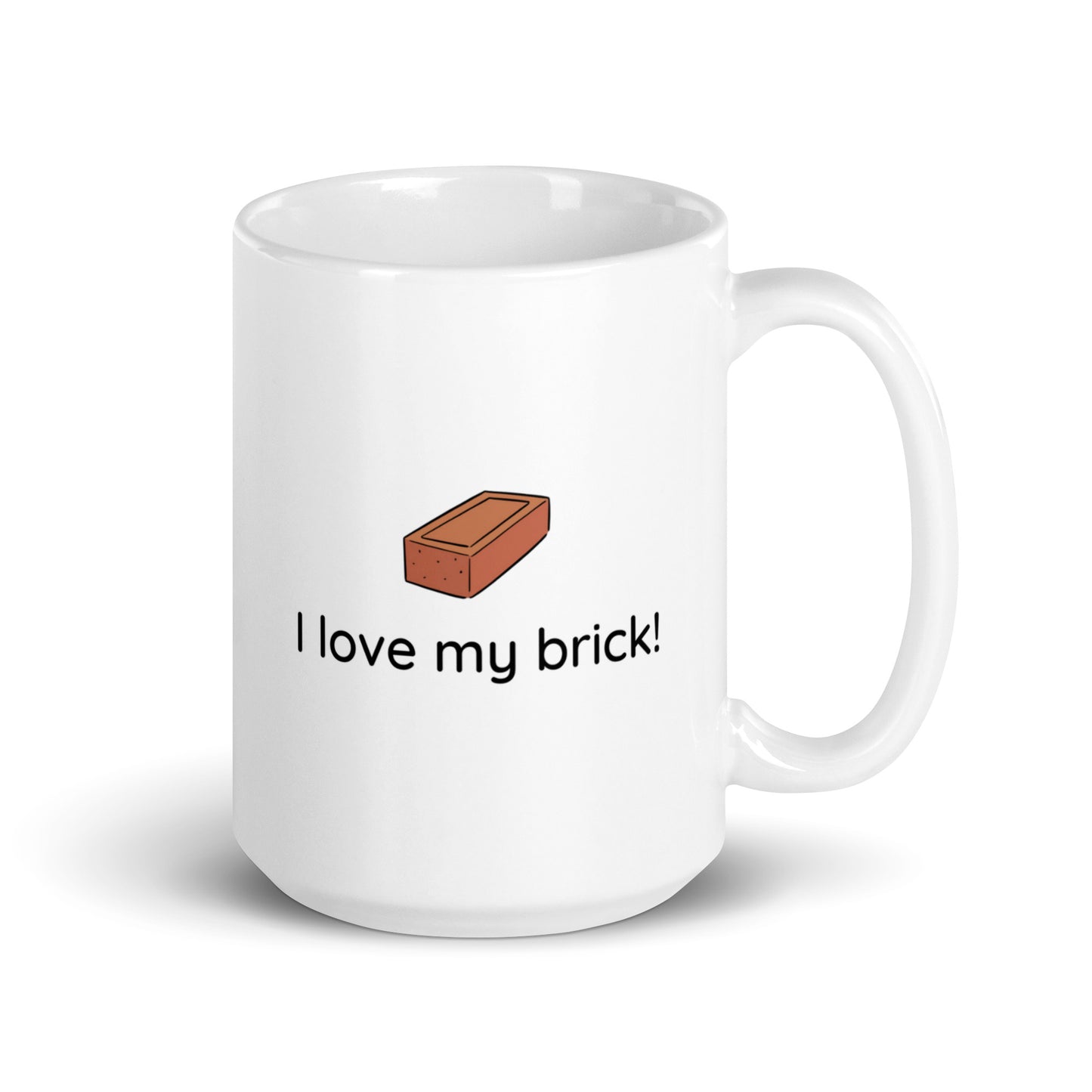 Jack Quote Mug: "I Love My Brick" - Ideal for Fans and Beverages!