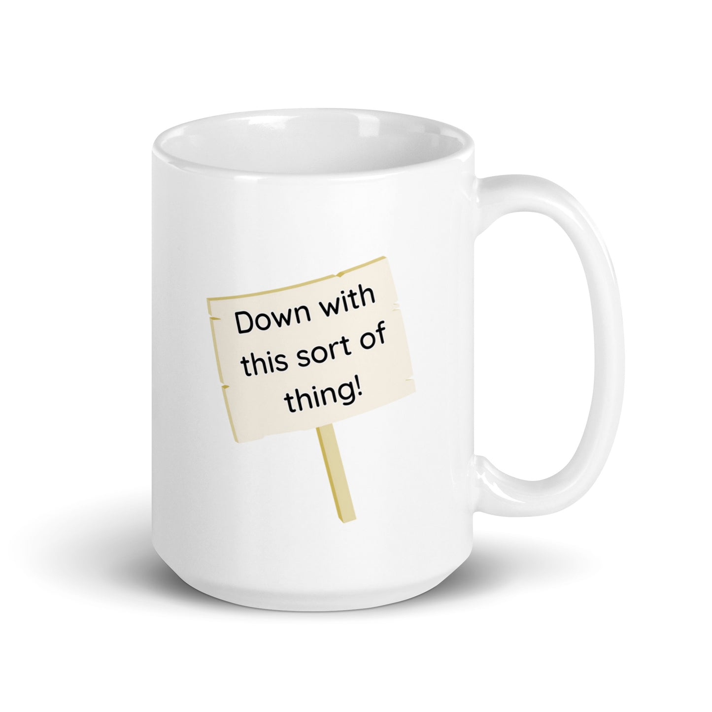 Down with this Sort of Thing Father Mug: Perfect for Fans and Beverages!