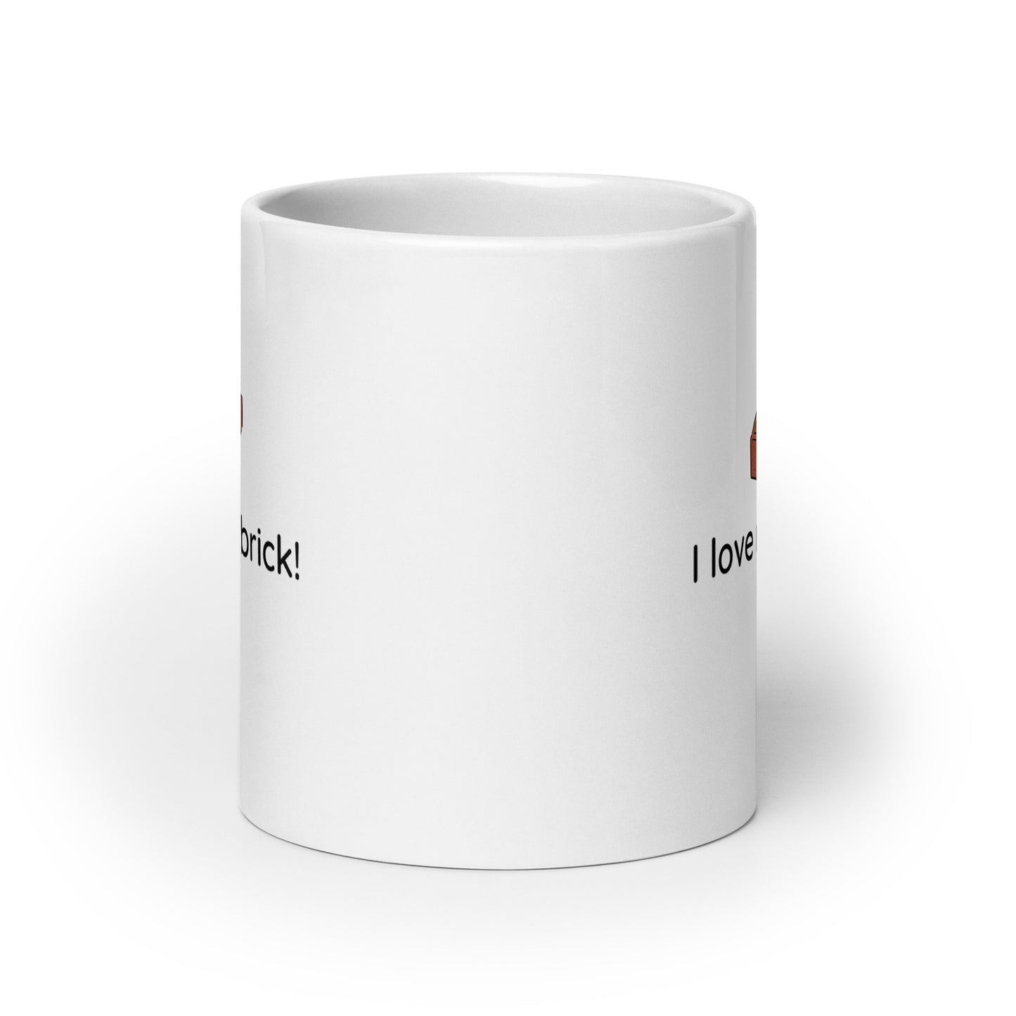 Jack Quote Mug: "I Love My Brick" - Ideal for Fans and Beverages!