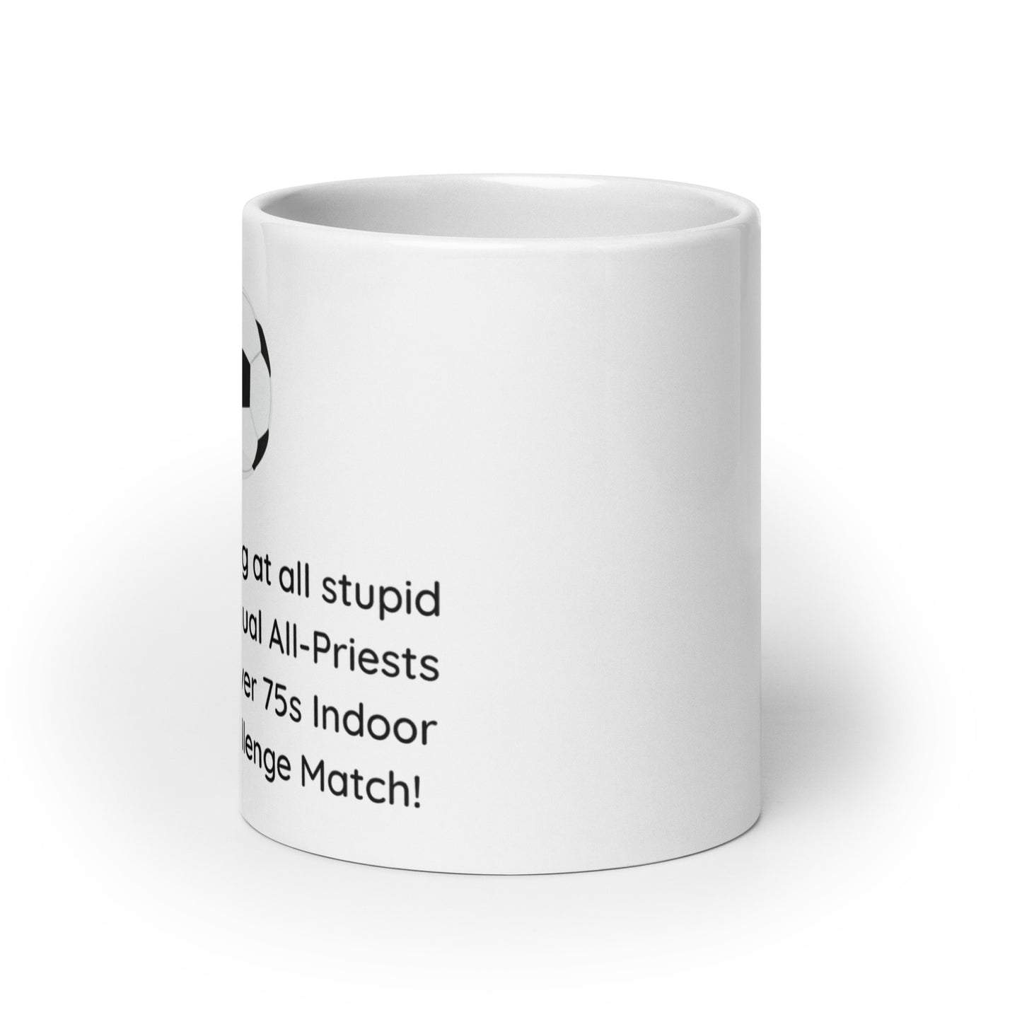 All-Priest Five-A-Side Football Mug: Ideal for Fans and Beverages!