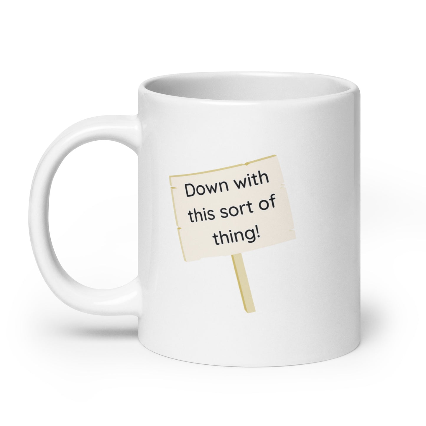 Down with this Sort of Thing Father Mug: Perfect for Fans and Beverages!