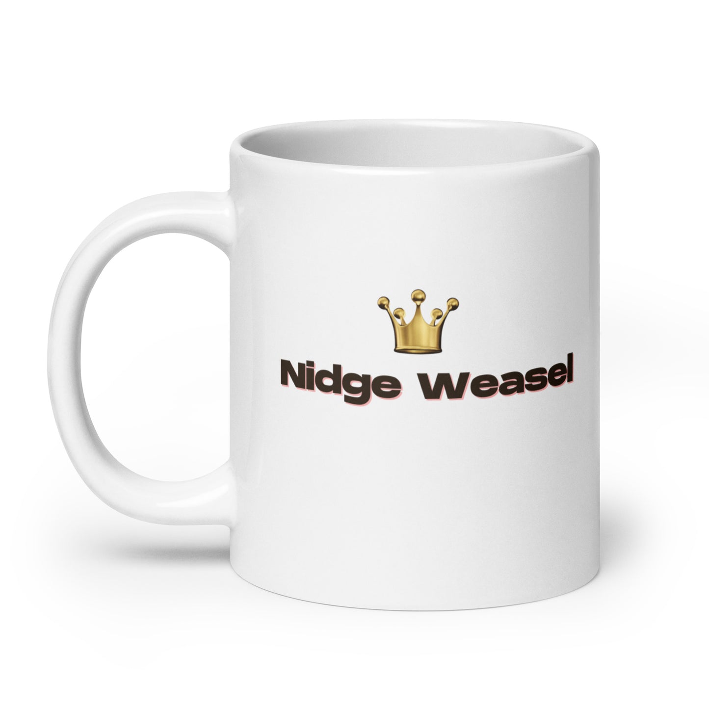 Nidge Weasel Mug: Ideal for Fans and Beverages!