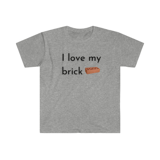 I love my brick T-shirt